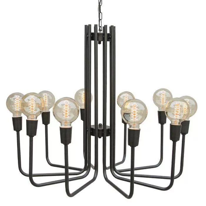 لوستر شاخه ای مدرن 10 شعله