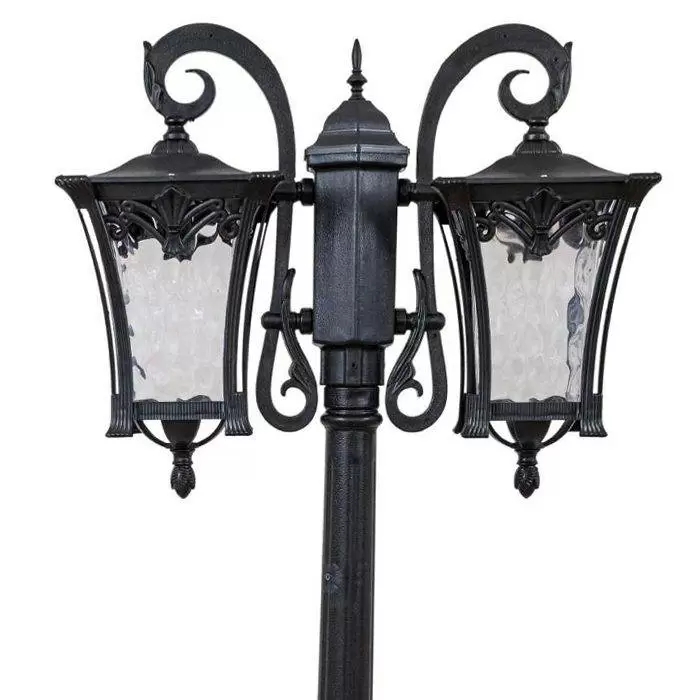 چراغ پارکی پلاستیکی کاسپین( پلی کربنات اصلی 3 سال ضمانت )