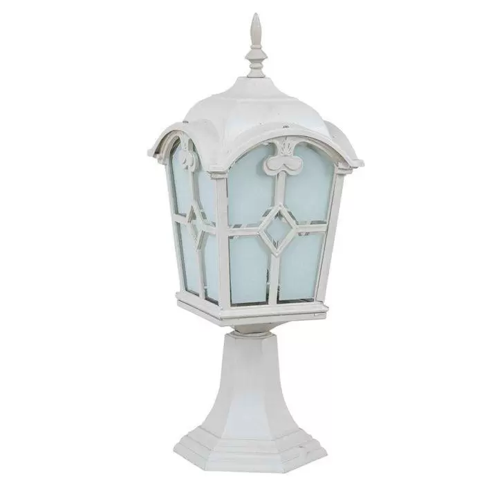 چراغ حیاطی پلاستیکی سردری کلبه لوزی( پلی کربنات اصلی 3 سال ضمانت )