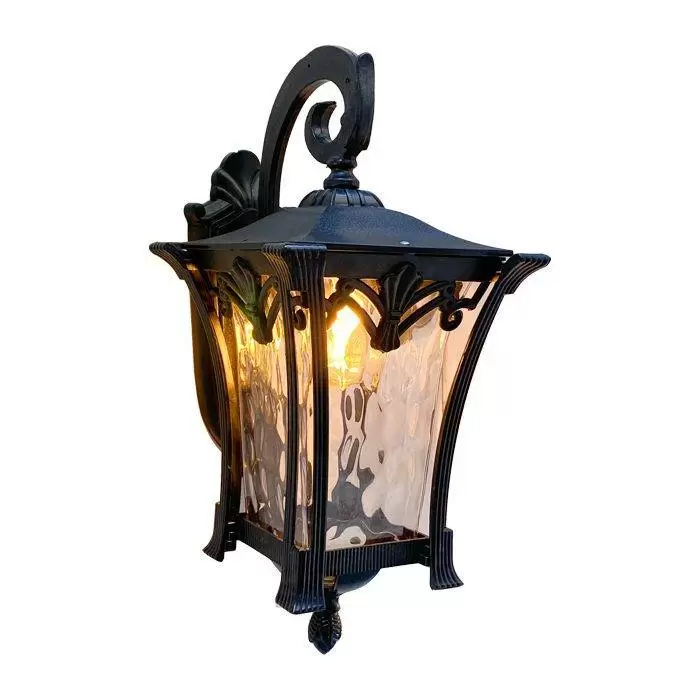 چراغ حیاطی دیواری پلاستیکی کاسپین( پلی کربنات اصلی 3 سال ضمانت )