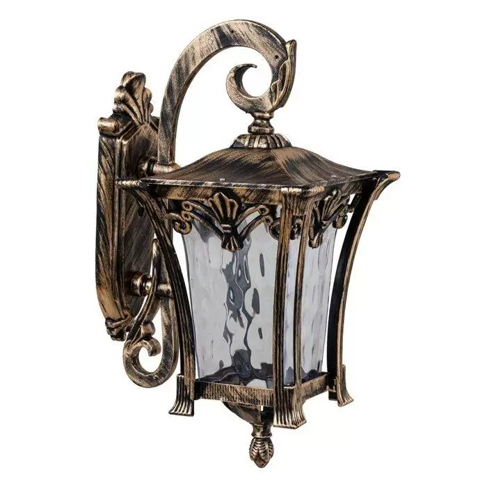 چراغ حیاطی دیواری پلاستیکی کاسپین( پلی کربنات اصلی 3 سال ضمانت )