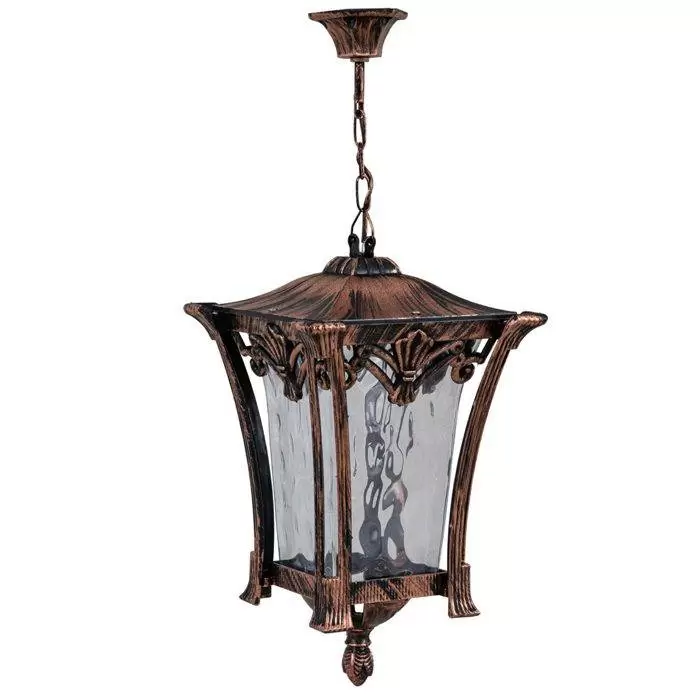 چراغ پارکی حیاطی پلاستیکی آویز کاسپین( پلی کربنات اصلی 3 سال ضمانت )