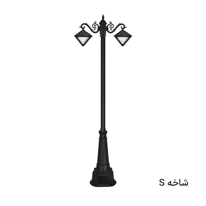 چراغ باغی محوطه ای دوشاخه داتیس