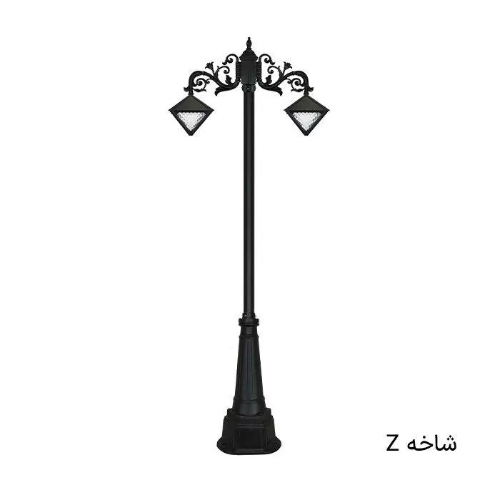 چراغ باغی محوطه ای دوشاخه داتیس