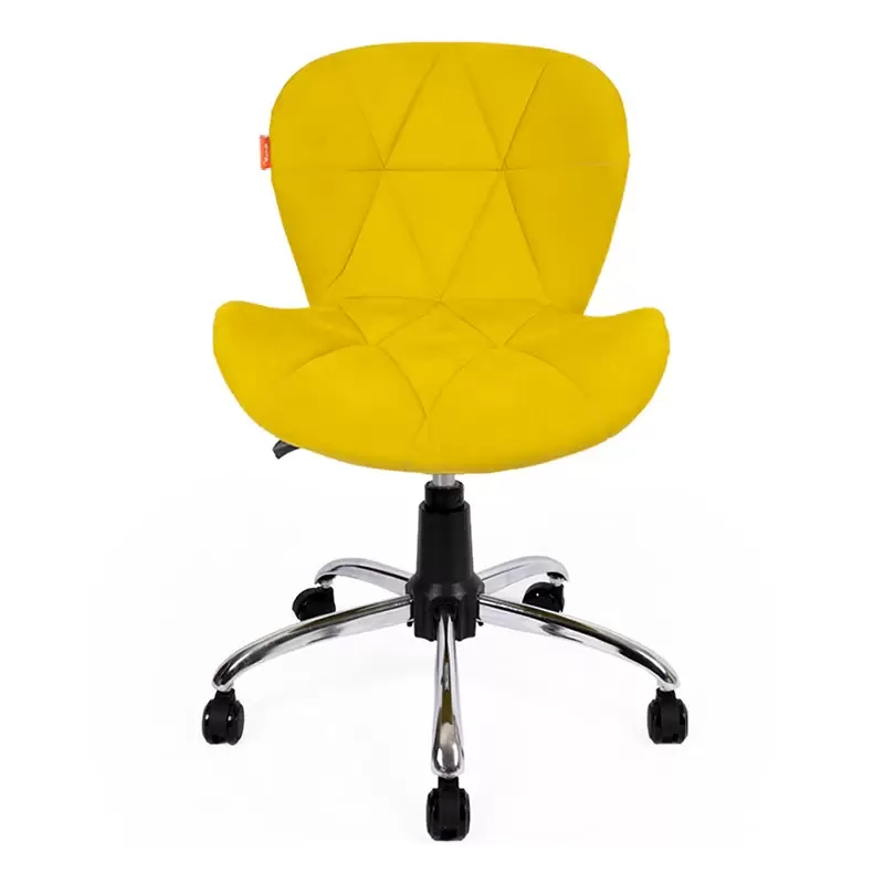 صندلی مطالعه چرخدار لارا پارچه ای برند هیدیکا مبلمان