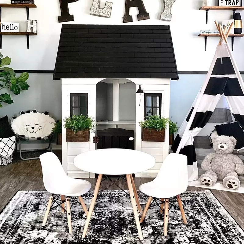 ست میز و صندلی دو نفره کودک ایمز برند هیدیکا مبلمان