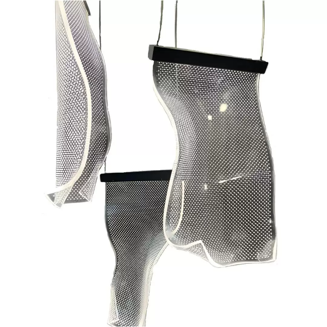 لوستر مدرن اس ام دی SMD خور سه شاخه گرد پاییز