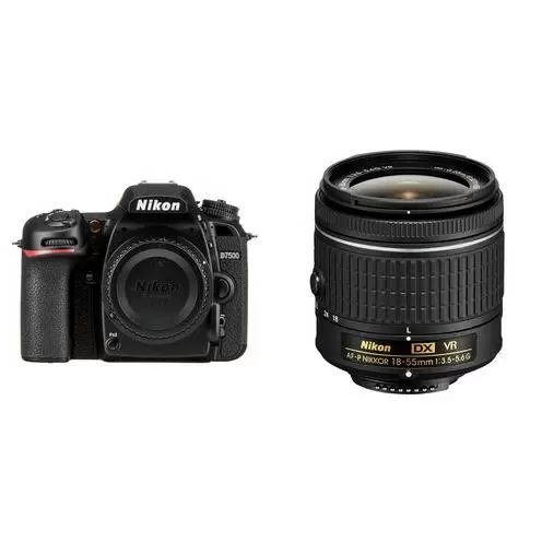 دوربین عکاسی نیکون Nikon D7500 DSLR Camera with 18-55mm f/3.5-5.6 Lens Kit