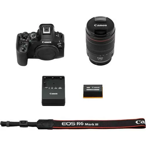 دوربین کانن Canon EOS R6 Mark III Mirrorless Camera with 24-105mm f/4 Lens