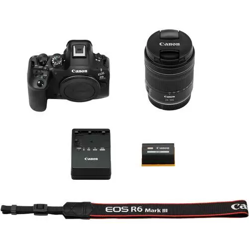 دوربین کانن Canon EOS R6 Mark III Mirrorless Camera with 24-105mm f/4-7.1 Lens