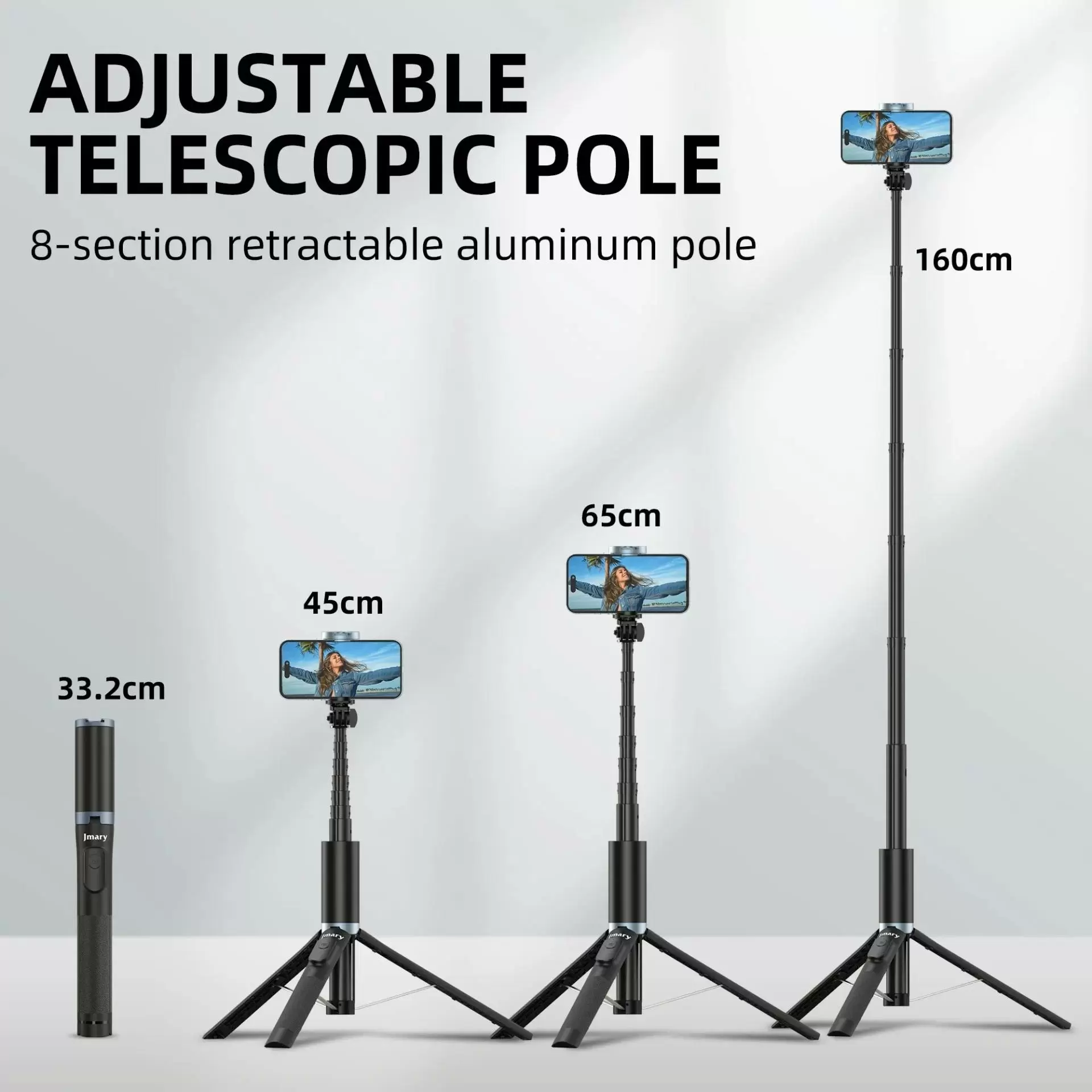 سه پایه مونوپاد جیماری Jmary monopod tripod model KT-259