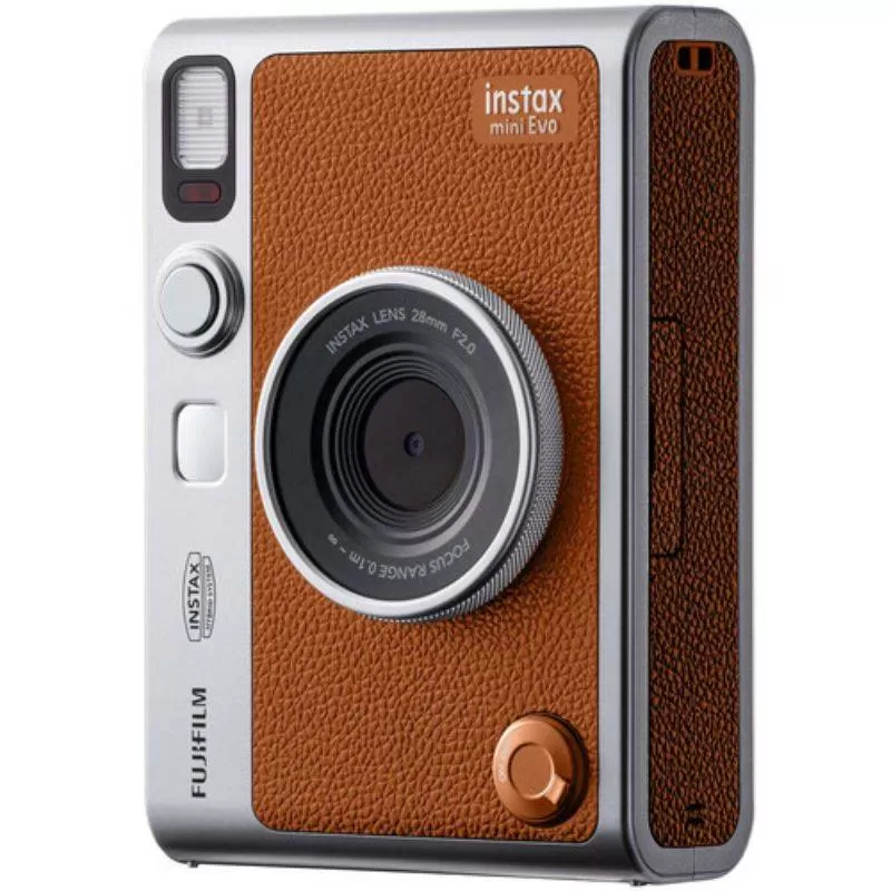 دوربين چاپ سريع فوجی فيلم FUJIFILM INSTAX MINI EVO Camera Brown