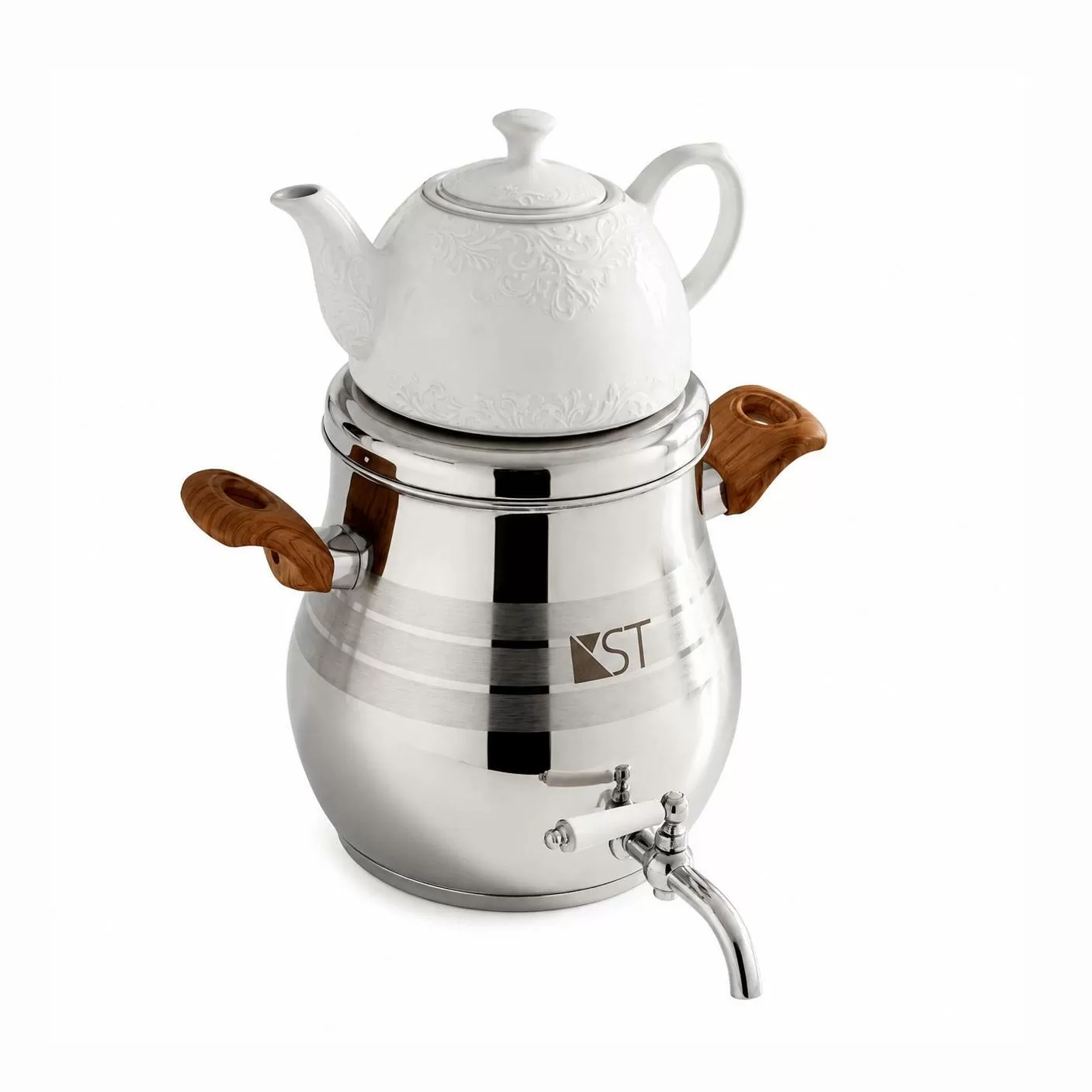 کتری و قوری شیردار کی اس تی مدل 1022D