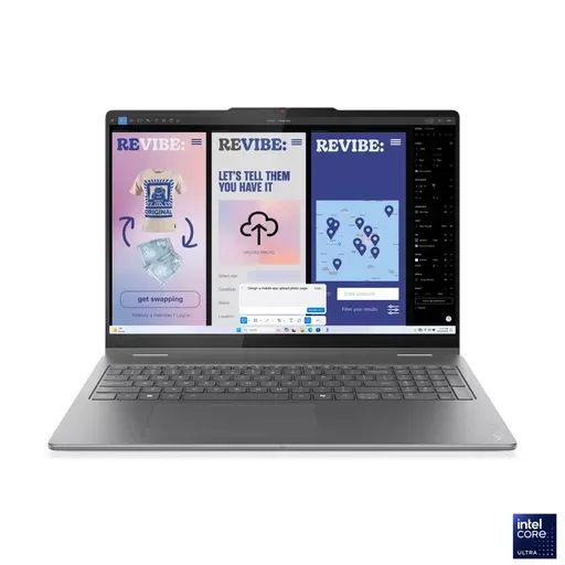 لپ تاپ 16 اینچی لنوو مدل Lenovo yoga 7 2in1 16ILL10 CORE U7 16GB 512GB SSD WIN TOUCH با گارانتی 18 ماهه شرکتی