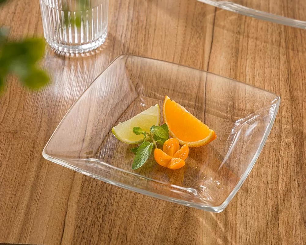 پیش دستی شیشه ای لیمون کد2155
