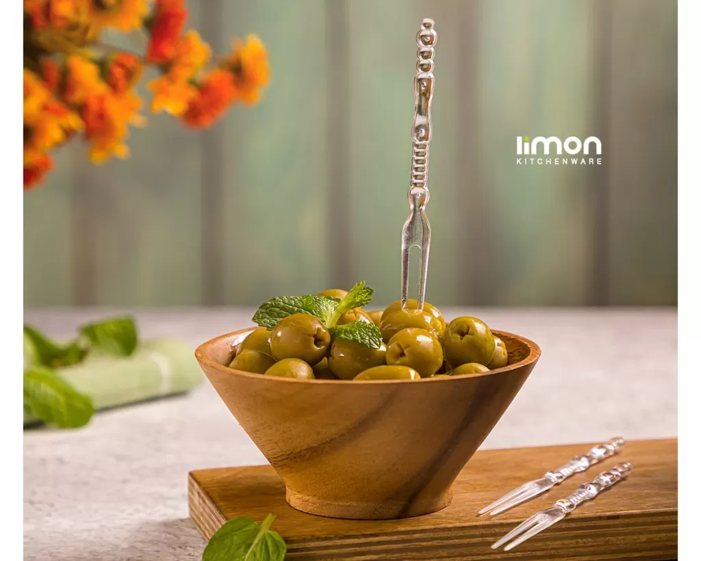 چنگال زیتون لیمون کد 1480